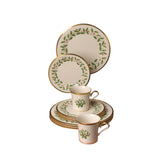Lenox 6122048 Holiday 12-Piece-Plate-&-Mug Set, Christmas Dinnerware, Hosting