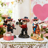 Tabletop-4.8in,Gnomes,Military Gnome,Gnome Gifts,Garden Gnome,Gifts for Men