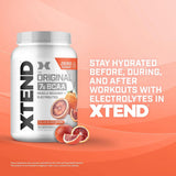 Xtend Original BCAA Powder 7g BCAA and 2.5g L-Glutamine, Sugar Free Post Workout Muscle Recovery Drink with Amino Acids for Men & Women, 90 Servings