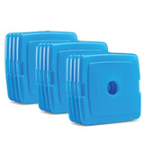 Cool Coolers by Fit & Fresh Kids Clear Blue Ice Packs, Quick Freeze, Space-Saving, Reusable Ice Pack for Lunch Boxes & Coolers