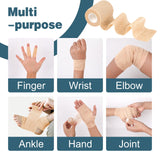 AZEN 40 Pack Self Adhesive Bandage Wrap, 2" X 5 Yards Elastic Cohesive Bandage Wrap, Skin Color Athletic Tape, Vet Wrap, Ankle Tape, Tattoo Grip Tape Wrap