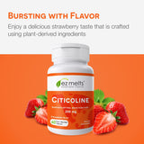 EZ Melts Dissolvable Citicoline Supplement 250 mg, Sugar-Free, 2-Month Supply