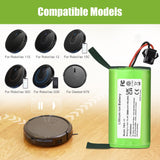 KUNLUN Battery Replacement for Eufy RoboVac 11 11C 11S 12 15C, 15C MAX, 25C 30 30C G10 Hybrid, G20 G30 G32 pro, G40 Hybrid & for Ecovacs Deebot N79 N79S DN622 Robot Vacuum Batteries 14.4V