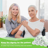 150 Pcs Bedside Commode Liners for Potty Chair Liners Disposable Adult, Commode Bags, Portable Toilet Bags Fits All Standard Adult Commode Chairs Toilet Bucket Potty Bedpan in Medical Care