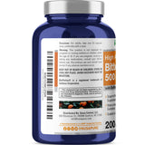 NusaPure Bitter Orange 500mg 200 Veggie Caps (Vegetarian, Non-GMO, Vegan) Bioperine