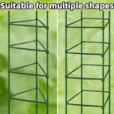 100Pcs Stake Arms for Tomato Cage, 11.8 inch Tomato Stake Connectors, Expandable Support Trellis Connectors for 11mm Stakes for Garden Climbing Plants Vegetables