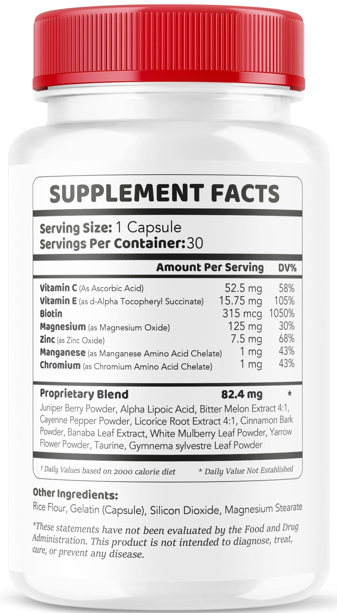(2 Pack) GlucoBio Capsules - Official Gluco Bio Support Pills, Advanced Formula for Overall Balance, GlucoBio Pills, GlucoBio Supplement, Glucovio Reviews, 60 Capsules for 2 Months