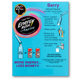 4C Totally Light 2 Go Energy Rush Berry, Sugar Free, 14-Count, Boxes (Pack of 3)