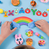 Ixiaoyoo Air Dry Clay, 100 Colors Modelling Clay for Kids, Safe & Non-Toxic, DIY Model Art & Crafts Toys with Sculpting Tools, Home Party Favors, Birthday & Christmas Gifts for Ages 3-12 Boys & Girls