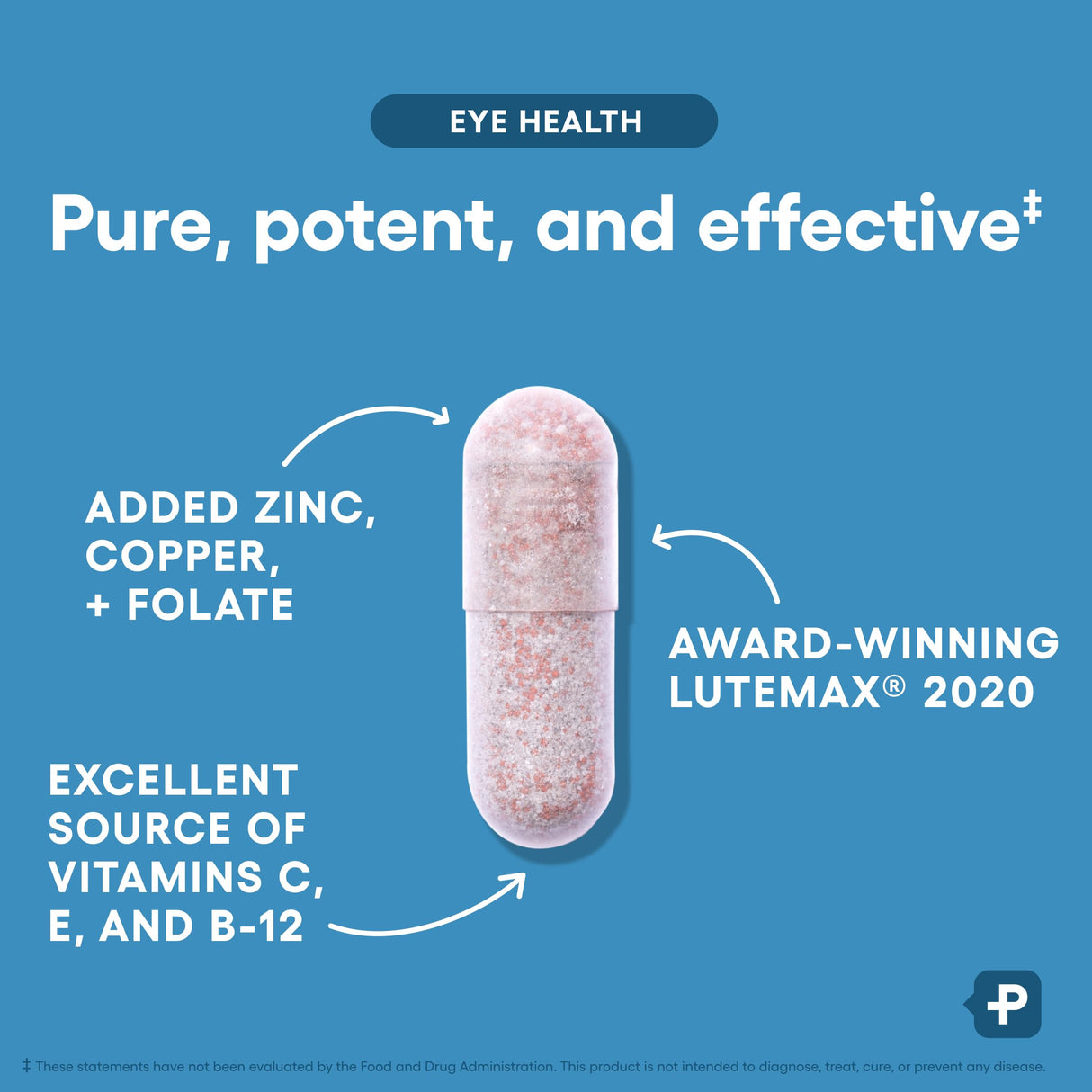 Areds 2 Eye Vitamins - Lutein, Zeaxanthin & Bilberry Extract - Supports Eye Strain, Dry Eyes, and Vision Health - 2 Award-Winning Clinically Proven Eye Vitamin Ingredients - Carotenoid Blend