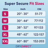 Dry Direct Noir Ultimate Protective Underwear (XLarge - Pack of 14) by Parentgiving