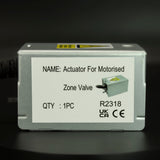 Kudos-Trading - 2 Port motorised Zone Valve Head 22mm Closed 230v Replacement for The Honeywell V4043H Compatible with underfloor Heating & Central Heating Systems