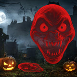 12 in 1 Halloween Christmas Projector Lights Outdoor, 3D Dynamic Ghost/Spider/Bat/Skull/Witch/Nativity/Santa in Sleigh Halloween Decorations,Night Light for Party Home Window Wall Holiday Decor