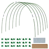 Garden Hoops for Raised Beds - Rust-Free Fiberglass Garden Hoops Support
