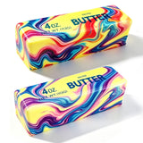 2 Packs Slow Rising Butter Squishy, Squishies Butter Squeeze Toys Pack Sensory Stress Relief Soft & Stretchy Fidget Toy for Party Favors Squishy Butter
