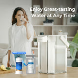 Waterdrop EDF Water Filter Replacement for Waterdrop ED01/ED02/ED04 Electric Water Filter Pitcher, 3 Months or 200 Gallons, NSF/ANSI 401&53&42&372, 1 Pack