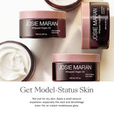 Josie Maran Head-to-Toe Hydration Kit - Whipped Argan Body Butter, Face Butter & Pure Argan Oil - Hydrating Skincare Set for Smooth, Nourished Skin (11.4 oz)