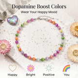 Dopamine Necklace Color Changing Beads Necklace Set Fun Jewelry Accessories