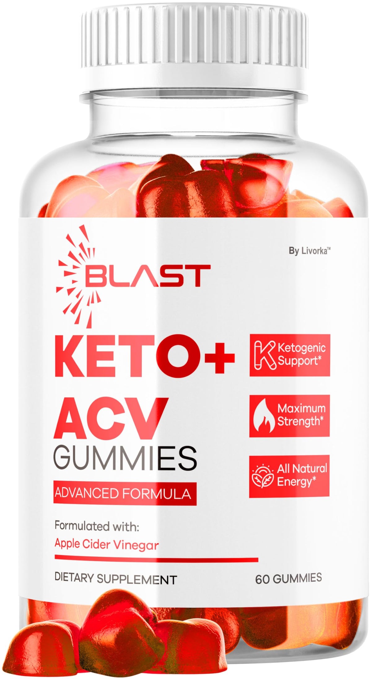 Blast Keto ACV Gummies - Official Blast Keto ACV Advanced Premium 1050MG Vitamin Gummys, Blast Keto All Natural Apple Cider Vinegar Formula, BlastKeto ACV Review, 60 Gummies for 1 Month