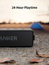 Anker soundcore 2 Portable Bluetooth Speaker, 24-Hour Playtime, IPX7