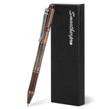 SMOOTHERPRO Solid Brass Bolt Action Pen, Compatible with Pilot G2 Refill