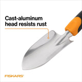 Fiskars Ergo Garden Trowel, Hand Tool for Digging & Planting, 6-Pack