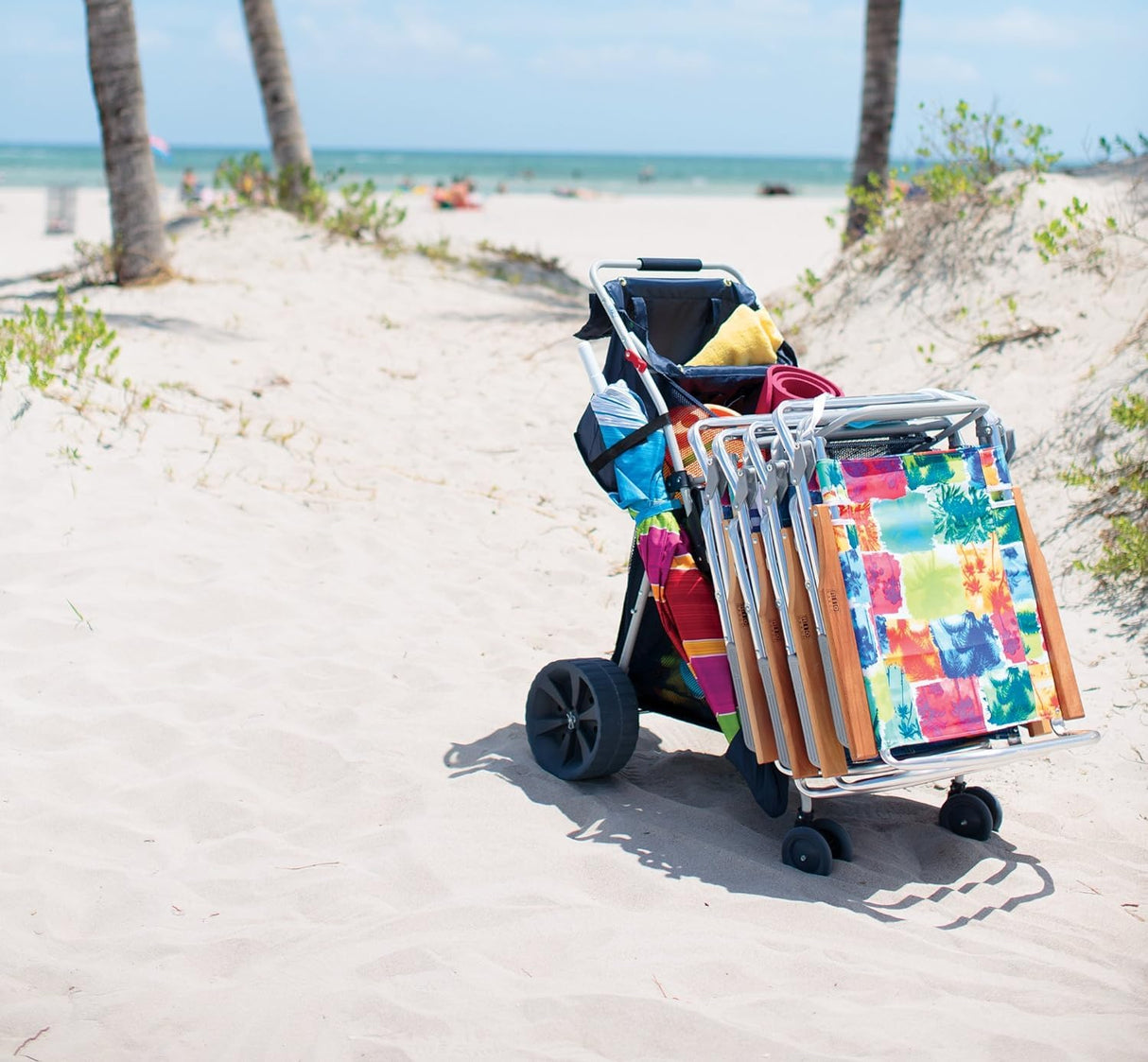 Rio Beach Wonder Wheeler Wide Beach Cart