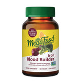 MegaFood Blood Builder Iron Supplement Clinically Shown to Increase Iron Levels Without Side Effects, Vegan Supplement For Women with Vitamin C, Vitamin B12 & Folic Acid, 180 Tablets