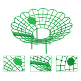 Iceyyyy 10 Pack Strawberry Plant Stand Supports-Strawberry Plant Support Stand Rack with 4 Support Feets-Growing Frame Holder Cage to Keep Berries Clean and Prevent Rot