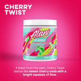 Alani Nu Pre Workout Powder Cherry Twist, Amino Energy Boost, Endurance Supplement, Sugar Free, 200mg Caffeine, L-Theanine, Beta-Alanine, L-Citrulline, 30 Servings