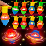 24PCS Light Up Spinning Tops Glow Halloween Party Favors for Kids 4-8 8-12