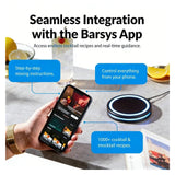 2026 New Smart Coaster 2.0, Portable APP-Features, Easy to Clean & Carry, Compact Storage Design, Suitable for Bars/Clubs/Home Use(Mix*2)