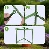 100pcs Garden Stakes Arms for Tomato Cage, 11mm, No Stake