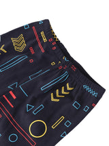 Vopawetty Boys 4-Piece Pajamas Cotton Christmas Halloween Pjs Set Kids Sleepwear (Navy/Grey Gamer, 8)