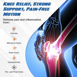 Nvorliy Knee Brace for Women Plus Size for Knee Pain (XL-8XL) - Extra Large Knee Brace with Side Stabilizers for Arthritis, Meniscus Tear, Knee Pain Relief, ACL, LCL, MCL (7XL/8XL, Black)