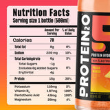 Protein2o 15g Whey Protein Infused Water, Peach Mango, 16.9 Oz Bottle (Pack of 12)