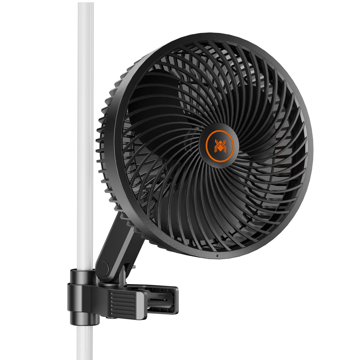 Spider Farmer New Grow Tent Clip Fan 6", EC Motor, Custom 10 Dynamic Wind Speeds and 10-Level Oscillation, Weatherproof IP-54, Powerful Airflow but Quiet for Hydroponics Circulation Cooling