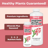 TPS NUTRIENTS Christmas Cactus Fertilizer for All Christmas Cacti and Schlumbergera Cacti, Liquid Plant Food, 32 oz (1 Quart)