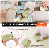 WRAPXPERT Peel and Stick Wallpaper Tools,Wallpaper Smoothing Tool Kit with Smoother,Edge Guider,Paste Brush for Backsplash Tile,Contact Paper