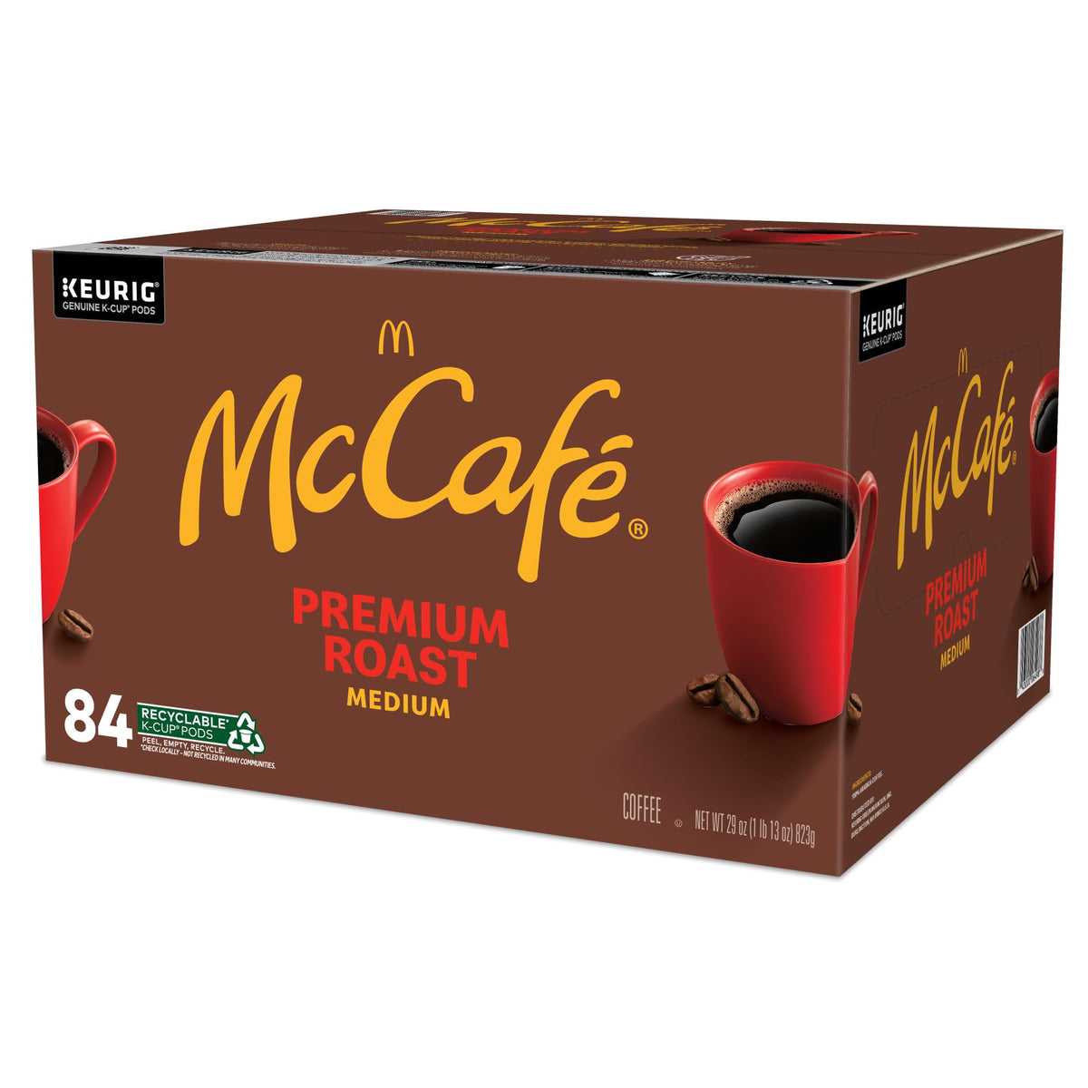 McCafe Premium Roast Medium Roast Coffee, K-Cup Pods, 84 Count