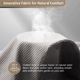 9PCS Orthopedic Bed Wedge Pillow Set for After Surgery Recovery, Body Positioners for Back and Leg Pain Relief, Adjustable Memory Foam Comfort for Sitting up in Bed, Ideal for Adult Acid Reflux & GERD