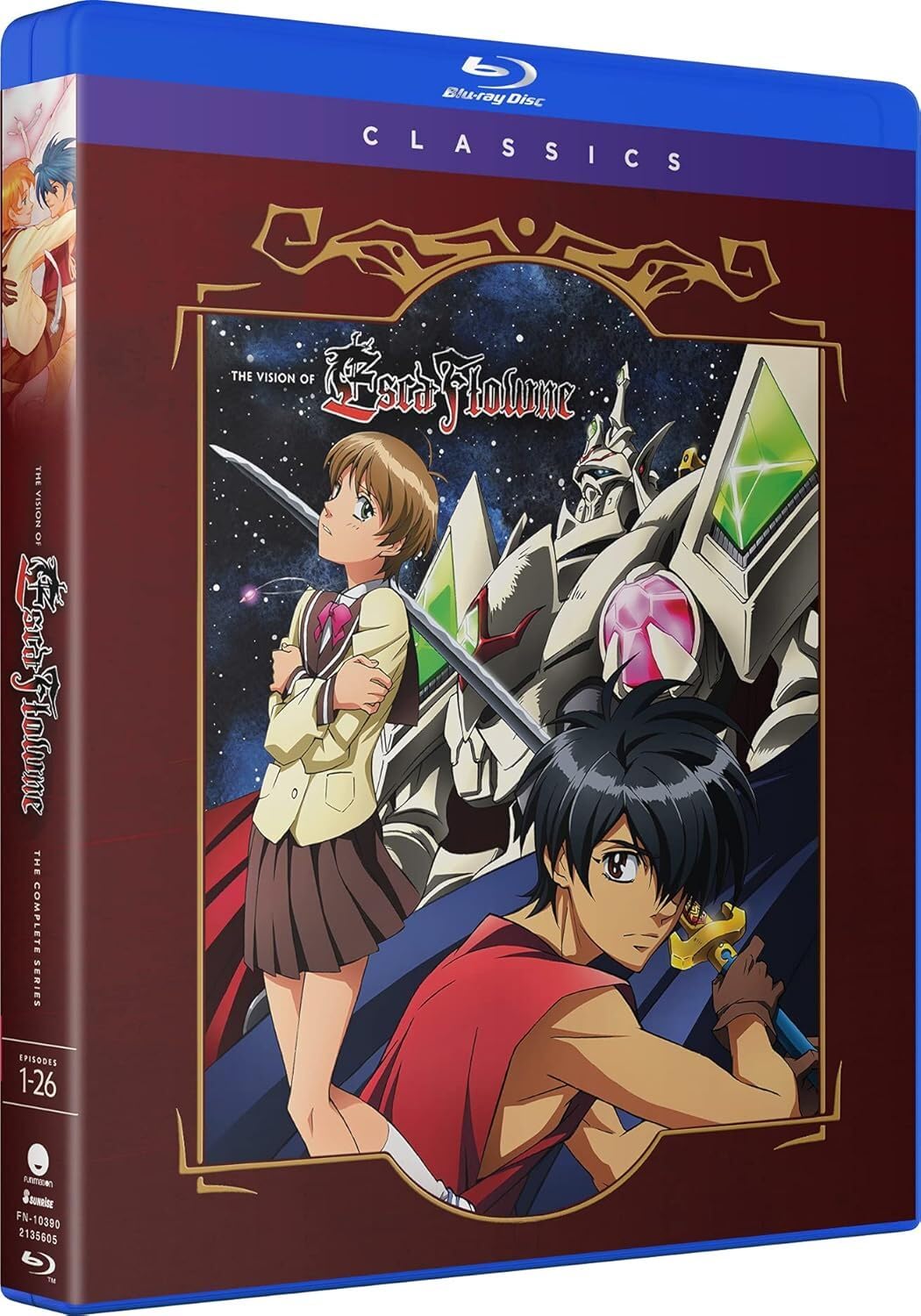 The Vision of EscaFlowne: The Complete Series - Classics Blu-ray + Digital