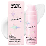 grace & stella Retinol & Caffeine Under Eye Serum Anti Aging - Travel Essentials - Hydrating Cream with Niacinamide, Peptides - Reduce Wrinkles, Crow's Feet, Puffiness - Vegan Skincare (0.5 floz/15ml)