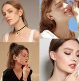 MOZAKA 23 Pairs Hypoallergenic Titanium Earrings for Women