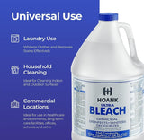 (6 Gallons) - Liquid Chlorine Bleach, for Laundry, Household and Commercial Cleaning, Multipurpose Cleaner, 1 Gallon Jugs. Ready to Use.