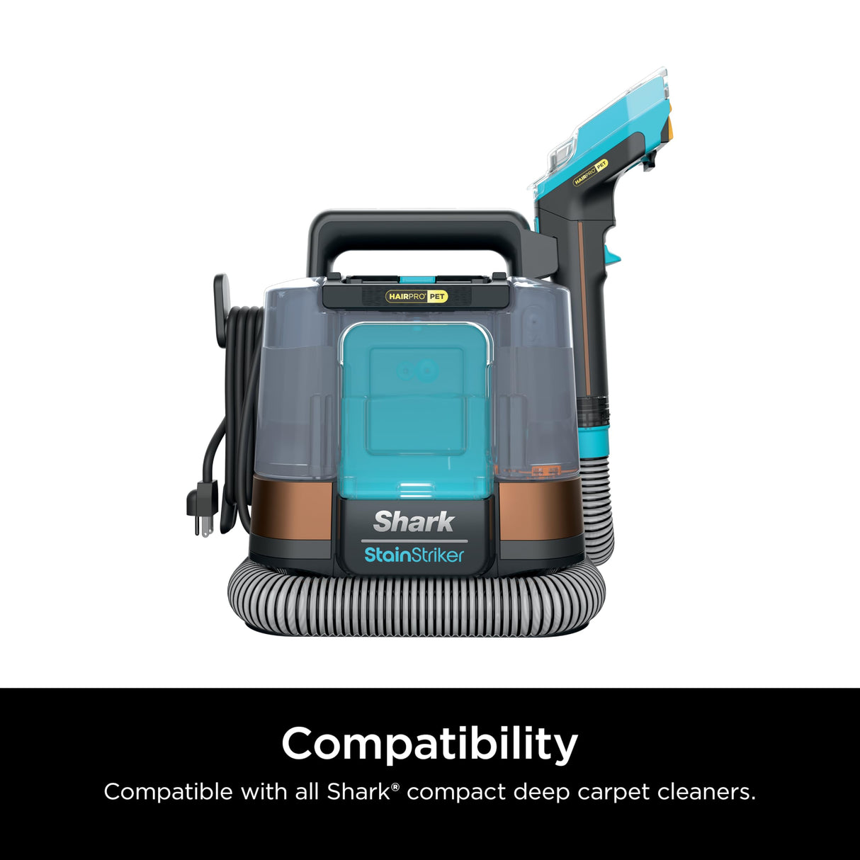 Shark StainStriker Pet Bundle for All StainStriker Portable Carpet Cleaners, Includes 32oz OXY Multiplier formula and 16oz Deep Clean Pet formula, PXCPBUNDLE