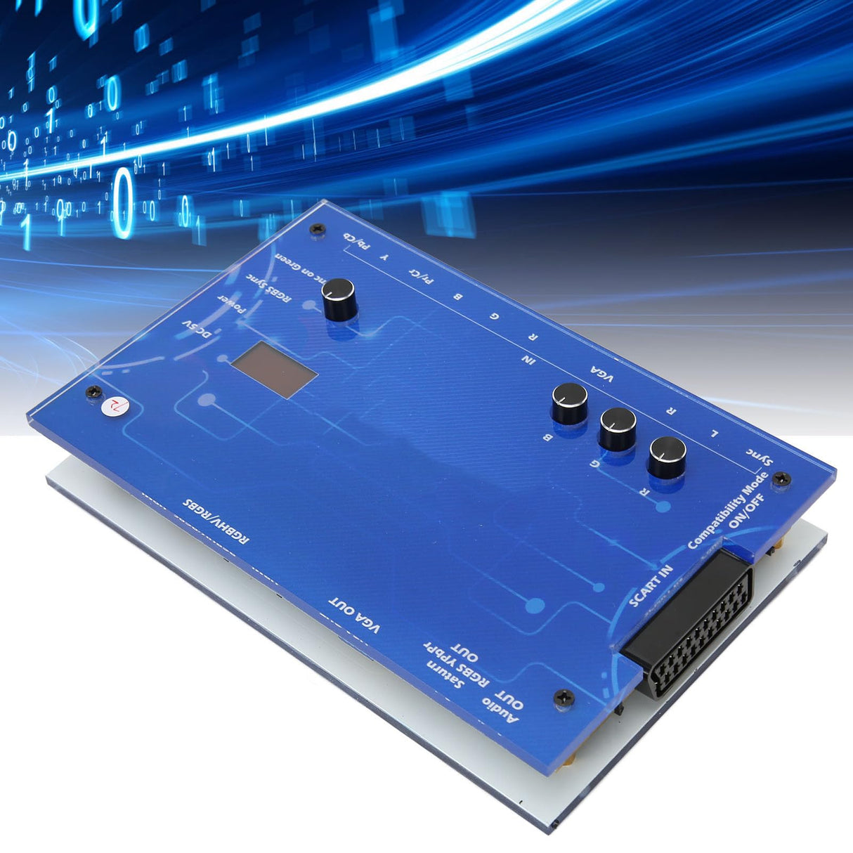 GBS Control GBSC Video Converter, GBSC/RGBS/VGA/Scart/Ypbpr Signal to VGA/HDMI for Most Retro Video Game Consoles, for SEGA Dreamcas, for PS2, for NGC, etc.