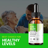 (5 Pack) Gluco Delete Drops, GlucoDelete Liquid Dietary Supplement Extract Advanced Formula Glyco Support, Glucol Gotas Liquido Premium Vitamin Droppers Max Strength Natural Ingredients Review (10oz)