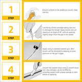 Everbuild EVBTIMBOAK Timber and Laminate Sealant Oak C3, Set of 1