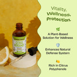 Citrus Bergamot Extract 25:1 Liquid Drops – Vegan, Gluten-Free – Comparable to Resveratrol and Berberine Supplement – 1000mg Bergamot Supplement for Heart Wellness and Metabolic Support (Citrus,60mL)